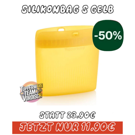 Silikonbag S Gelb