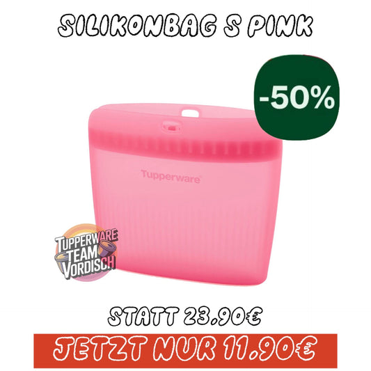 Silikonbag S Rosa